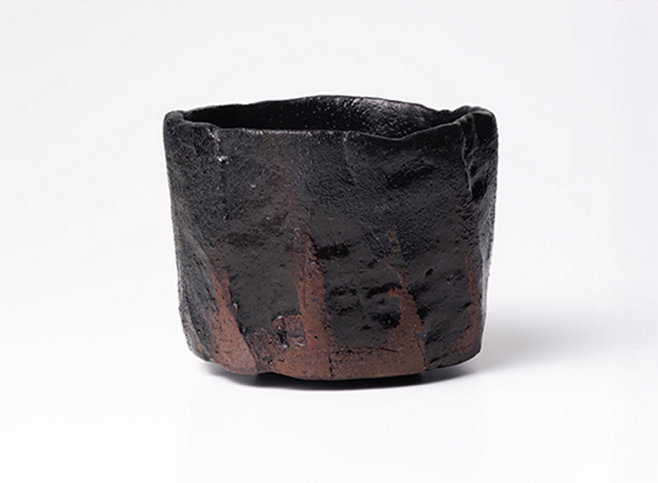 直木美佐　黒楽茶碗（三回忌遺作展）